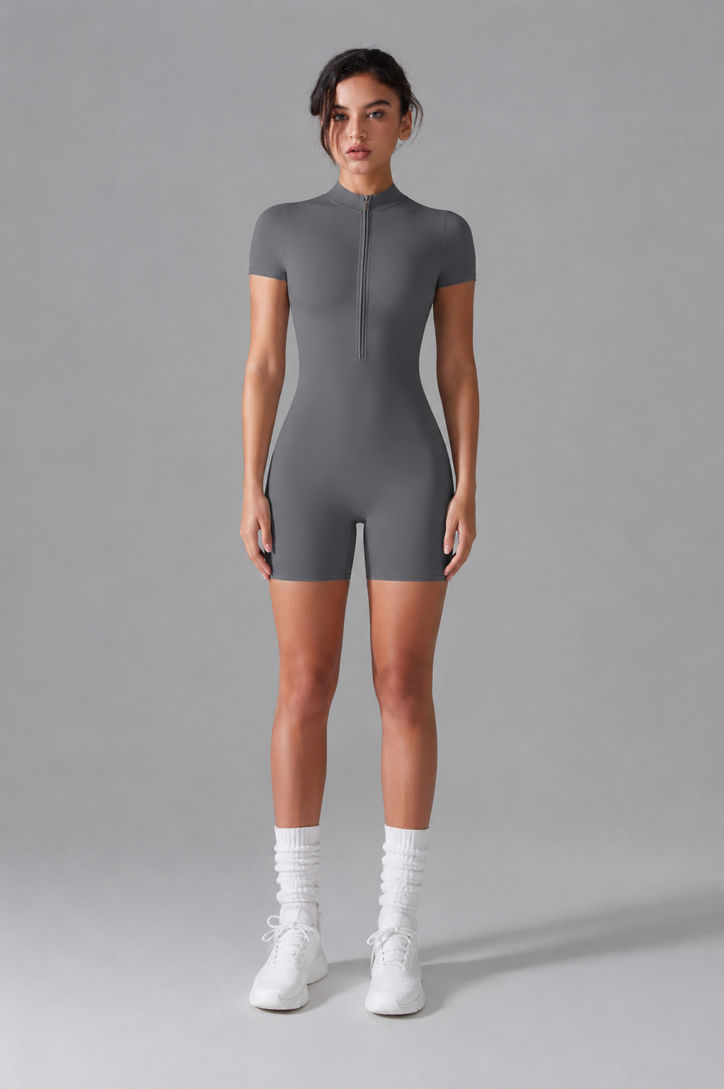 Summer Slim Sports Short Bodysuit
